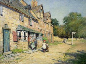 Cotswold landsby, 1917